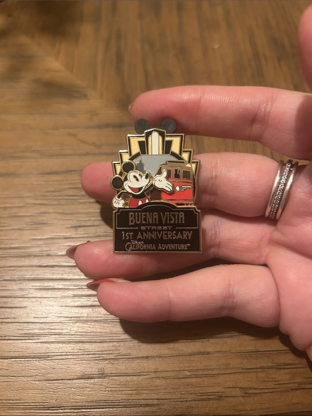 Disney California Adventure Buena Vista 1st Anniversary Disney Pin